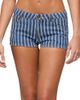 Edikted Edikted Odie Striped Low Rise Denim Micro Shorts - 1