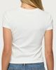 Edikted Edikted Patchwork Baby T Shirt Top in White, Women's at Urban Outfitters - 5