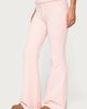 Edikted Edikted Plush Flared Pants in Light/Pink, Women's at Urban Outfitters - 3