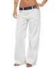 Edikted Edikted Polka Dot Waistband Low Rise Baggy Jeans - 1