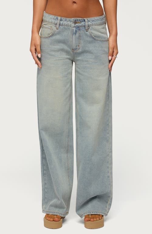 EDIKTED EDIKTED Quintie Mid Rise Straight Leg Jeans