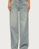 Edikted Edikted Quintie Mid Rise Straight Leg Jeans in Vintage/Light/Wash, Women's at Urban Outfitters - 1