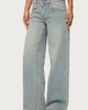 Edikted Edikted Quintie Mid Rise Straight Leg Jeans in Vintage/Light/Wash, Women's at Urban Outfitters - 3