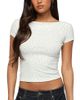 Edikted Edikted Raglan Boat Neck Floral Top - 1