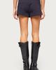 Edikted Edikted Reila Button Wrap Skort in Navy, Women's at Urban Outfitters - 4