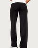 Edikted Edikted Reyna Contrast Foldover Pants in Black/And/White, Women's at Urban Outfitters - 5