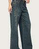 Edikted Edikted Rhinestone Graphic Low Rise Baggy Jeans in Twilight/Blue, Women's at Urban Outfitters - 3