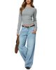 Edikted Edikted Rivka Low Rise Baggy Jeans - 2