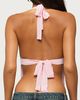 Edikted Edikted Roey Sequin Chiffon Backless Top in Light/Pink, Women's at Urban Outfitters - 5