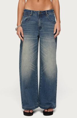 EDIKTED EDIKTED Sabira Low Rise Baggy Jeans