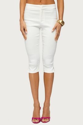 Edikted Edikted Sarafina Capri Pants in White, Women's at Urban Outfitters