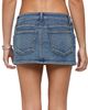 Edikted Edikted Seffie Low Rise Stretchy Denim Micro Skort - 3