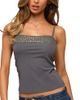Edikted Edikted Shakked Sequin Tank Top - 1