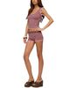 Edikted Edikted Shelba Button Striped Knit Micro Shorts - 3