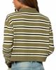 Edikted Edikted Shelby Striped Polo Sweater - 3