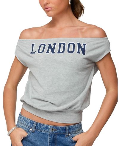Edikted Edikted So London Off Shoulder Top