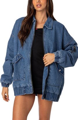 EDIKTED EDIKTED Sophie Oversize Denim Jacket