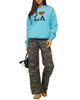 Edikted Edikted Soya Camo Low Rise Baggy Jeans - 5