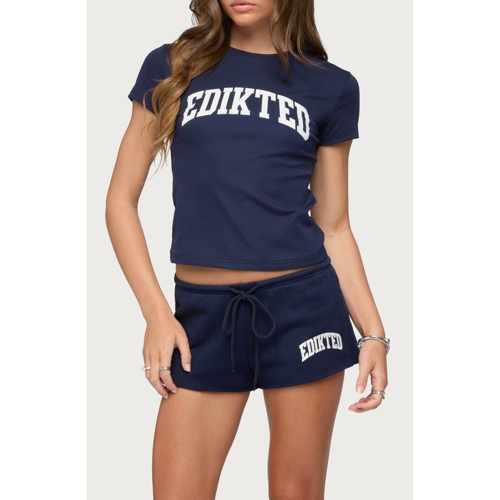 EDIKTED EDIKTED Sporty Babe Crop T-Shirt