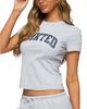 Edikted Edikted Sporty Babe Edikted T Shirt - 4