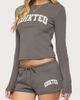 EDIKTED EDIKTED Sporty Babe Graphic Long Sleeve T-Shirt - 3