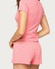 EDIKTED EDIKTED Sporty Babe Logo Stretch Cotton Blend T-Shirt - 3