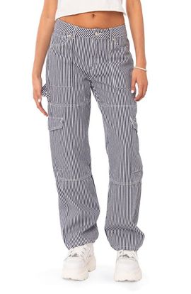 EDIKTED EDIKTED Stripe Out Cargo Pants