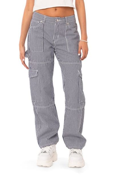 EDIKTED EDIKTED Stripe Out Cargo Pants