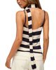 Edikted Edikted Striped Two Piece Scarf Tank Top - 2