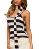 Edikted Edikted Striped Two Piece Scarf Tank Top - 4