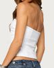 Edikted Edikted Tanda Napoleon Strapless Top in White, Women's at Urban Outfitters - 5