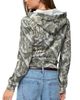 Edikted Edikted Tayler Camo Zip Up Hoodie - 3