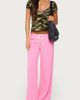 Edikted Edikted Teana Contrast Camo Top in Olive, Women's at Urban Outfitters - 2