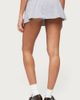 Edikted Edikted Tenney Contrast Flared Mini Skort in Gray/Melange, Women's at Urban Outfitters - 4