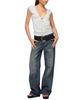 Edikted Edikted Tie Front V Neck Wrap Top - 3