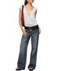 Edikted Edikted Tie Front V Neck Wrap Top - 5