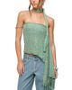 Edikted Edikted Two Piece Sequin Knit Scarf Top - 1
