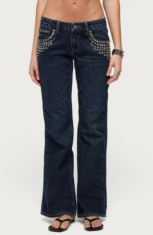 EDIKTED EDIKTED Tyler Stud Bootcut Jeans