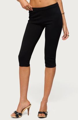 EDIKTED EDIKTED Vanessa Knit Capri Pants
