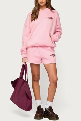 Edikted Edikted We'Re Edikted Sweat Shorts in Pink, Women's at Urban Outfitters