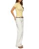 Edikted Edikted Wilmer Button Up Short Sleeve Knit Top - 3