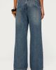 Edikted Edikted Wyn Studded Low Rise Baggy Jeans in Blue/Vintage/Washed, Women's at Urban Outfitters - 5