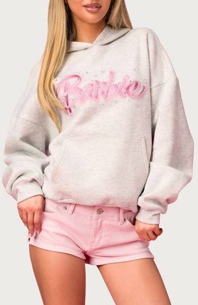 EDIKTED EDIKTED x Barbie® Embellished Hoodie