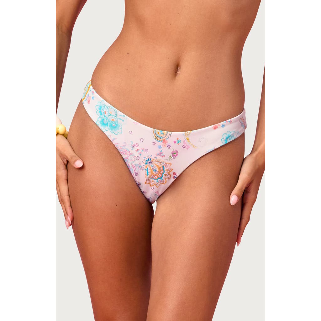 EDIKTED EDIKTED x Barbie® Embellished Paisley Bikini Bottoms