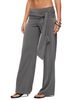 Edikted Edikted Xyla Straight Leg Tie Pants - 4