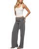 Edikted Edikted Xyla Straight Leg Tie Pants - 5