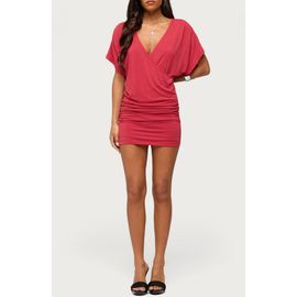 EDIKTED EDIKTED Yaara Wrap Minidress