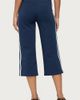 Edikted Edikted Zanele Side Stripe Capri Sweatpants in Navy/And/White, Women's at Urban Outfitters - 5