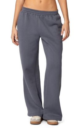 EDIKTED Forever Edikted Straight Leg Sweatpants