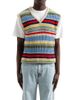 Edmmond Studios Edmmond Studios Multicolor Stripes Knitted Vest - 1